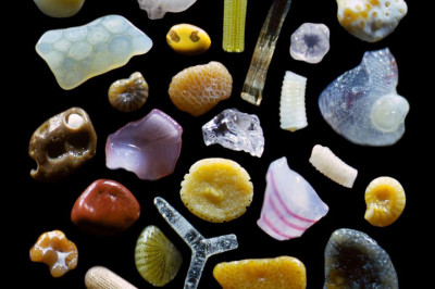 Удивительные фотографии песка под микроскопом