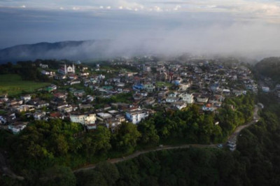 Одно из самых дождливых мест – Мегхалая