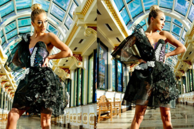 Из материала, получившего Нобелевскую премию, создали платье