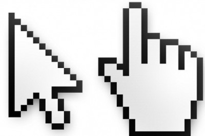 Почему курсор мыши изображен не ровно, а с наклоном?