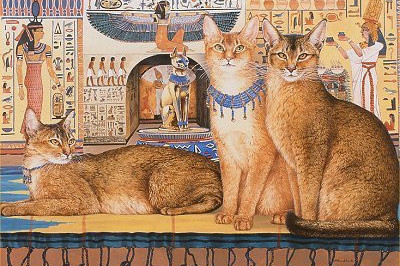 Почему кошка считается священным животным для египтян?