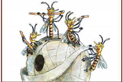 Как осы бумагу придумали...