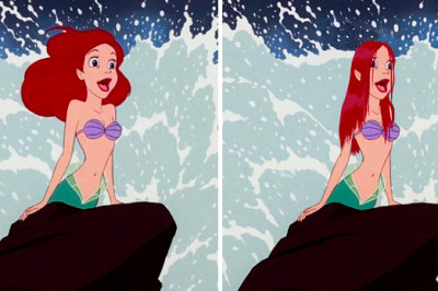 Если бы в диснеевских героинь не было идеальных причесок 