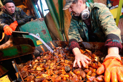 Как раньше добывали янтарь?