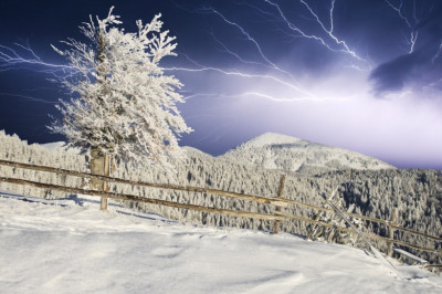 Возможна ли гроза зимой?