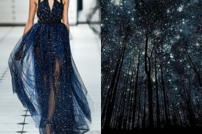 Платья, на создание которых вдохновила природа