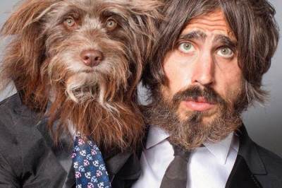 Похожи как две капли – хозяин и его четвероногий друг