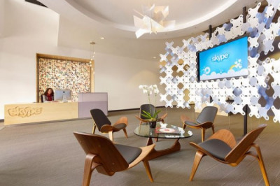 Как выглядит офис Skype?