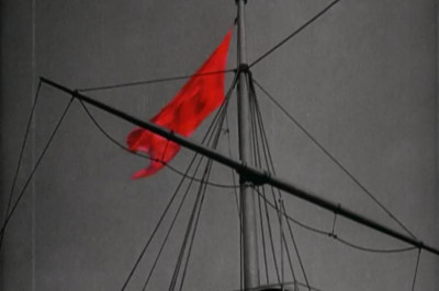 Как в черно-белом кино возник красный флаг?