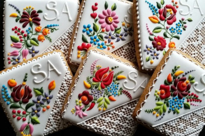 Шедевры из печенья