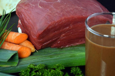 В торговле появились мясные напитки