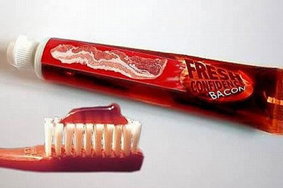 Зубная паста со вкусом бекона
