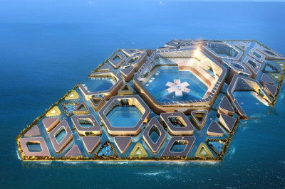 Плавающий город будущего 