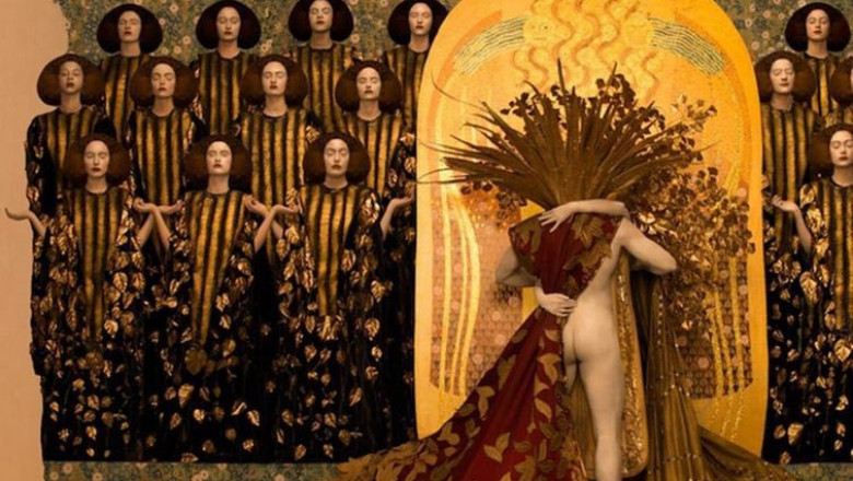 Фотограф оживляет психоделичные картины