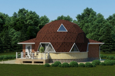 Идеальный дом сферической формы 