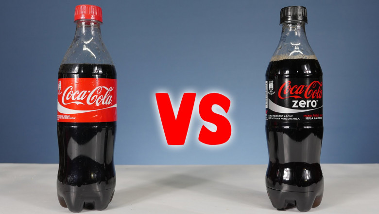 Интересный эксперимент: сравнение количества сахара в Coca-Cola и Coca-Cola Zero