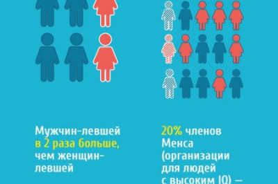 Самые интересные факты про левшей