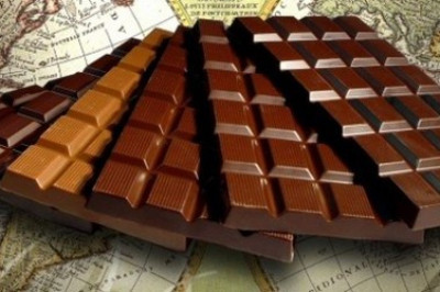 Забавный способ быстро поломать плитку шоколада