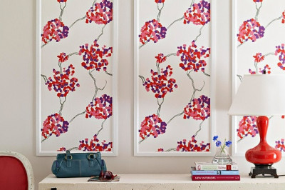 Как применить оставшиеся от ремонта обои