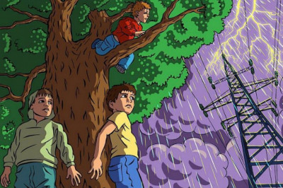 Как вести себя во время грозы?