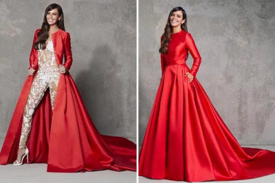 Создан ошеломляющий свадебный комбинезон