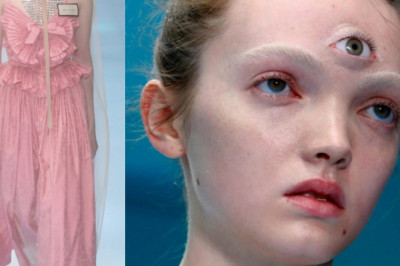 Необычное модное шоу от Gucci