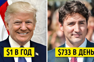 Какие зарплаты лидеров разных стран мира