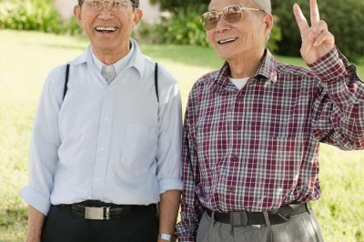 Стиль пенсионеров Чайнатауна