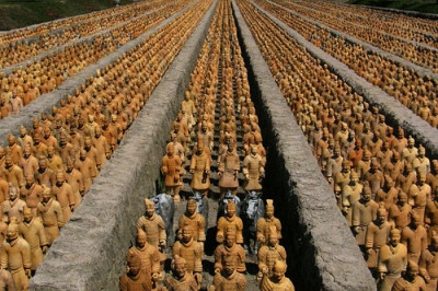 О сопровождении китайских императоров после смерти