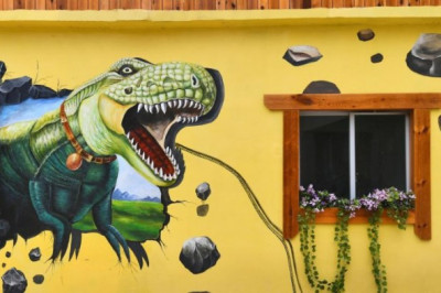 3D-муралы оживят даже деревню