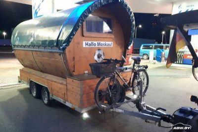 На Чемпионат Мира на своем транспорте