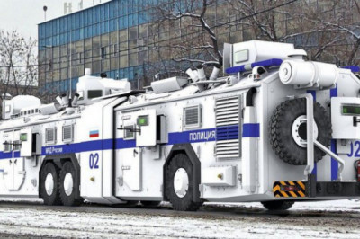 Неизвестный автобус в Москве