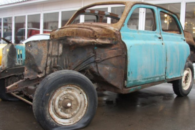 Как реставрировали авто «Победа»