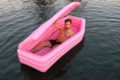 Надувной матрас нового дизайна