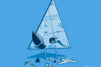 Таинственный факт о Бермудском треугольнике