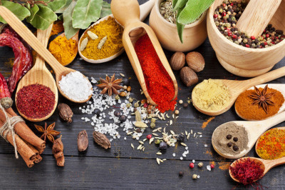 Карта использования специй 