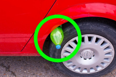 Трюк с пластиковой бутылкой- как можно легко остаться без своего автомобиля?